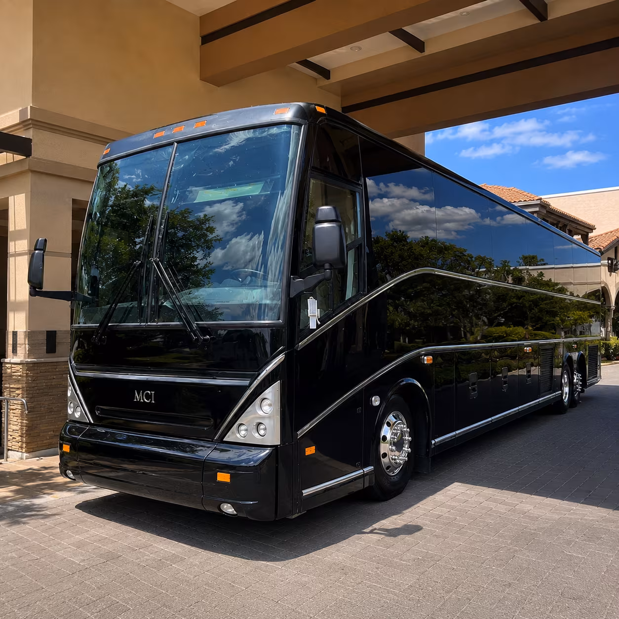 corporate group transportation to saints games and hospitality events