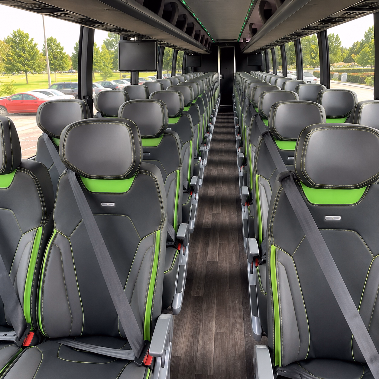 how starting location and deadhead affect charter bus rates in kenner