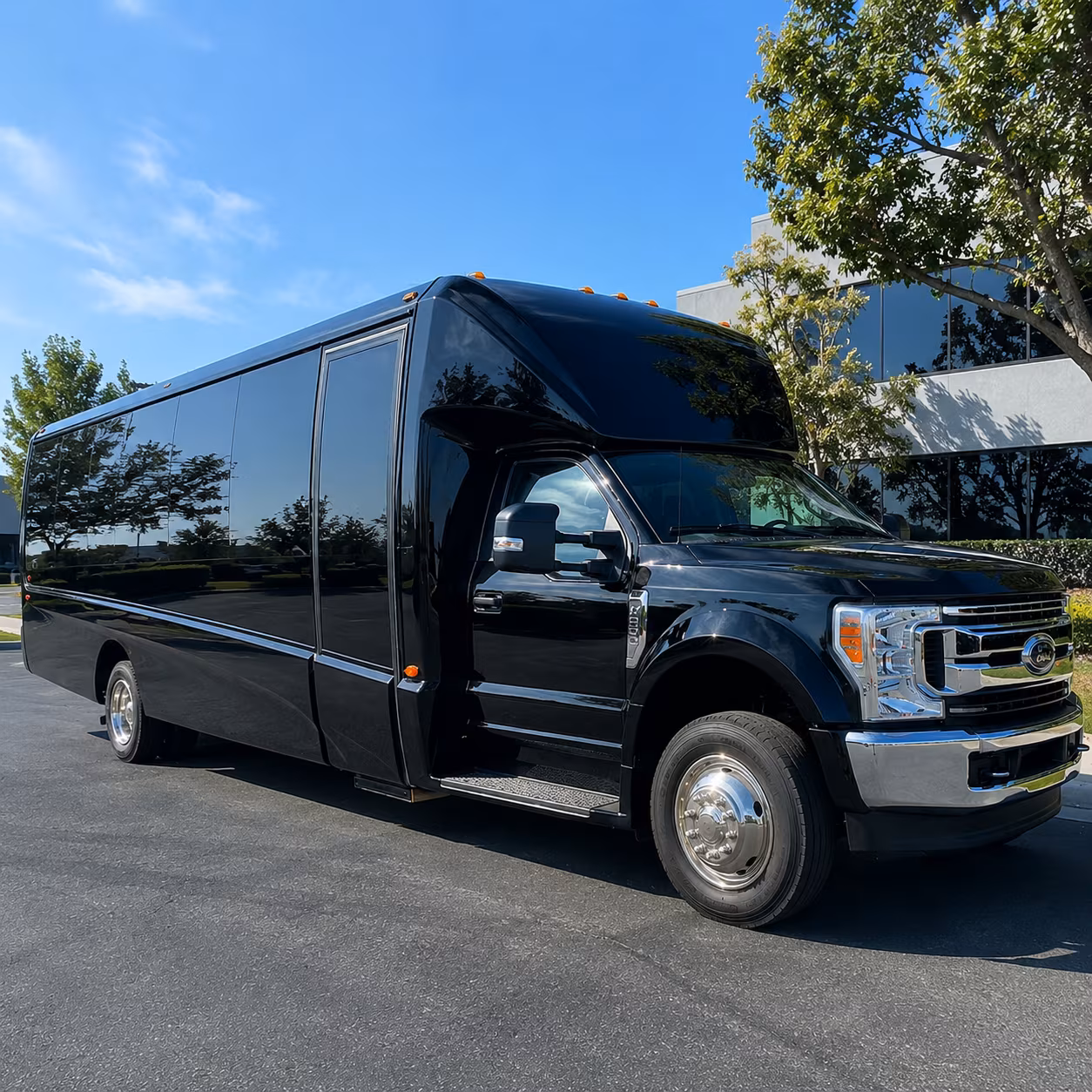 kenner corporate event transportation onboard seating