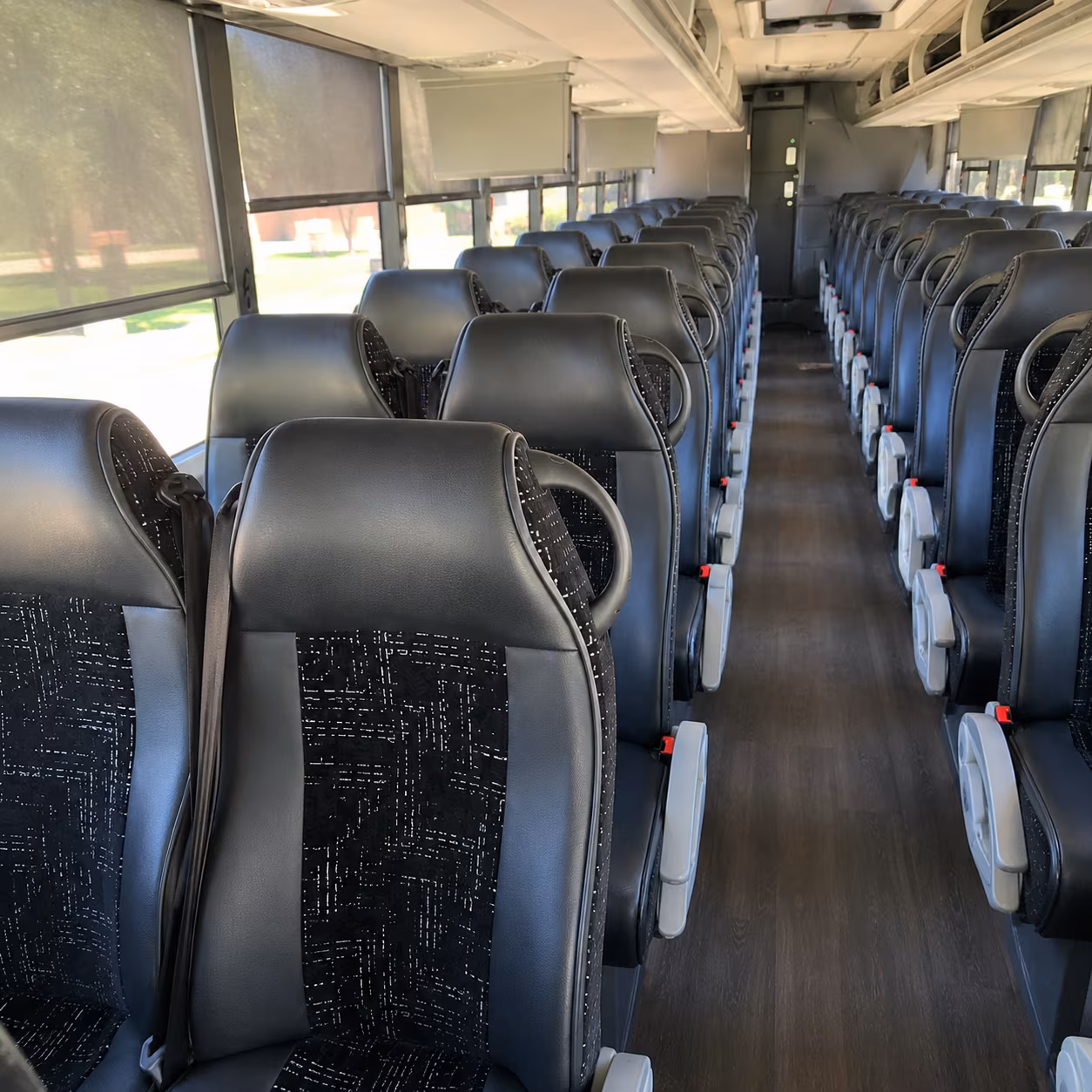 mobile charter bus interior gallery