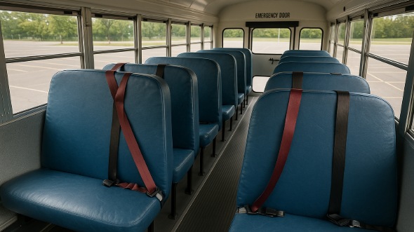 kenner school bus rental inside