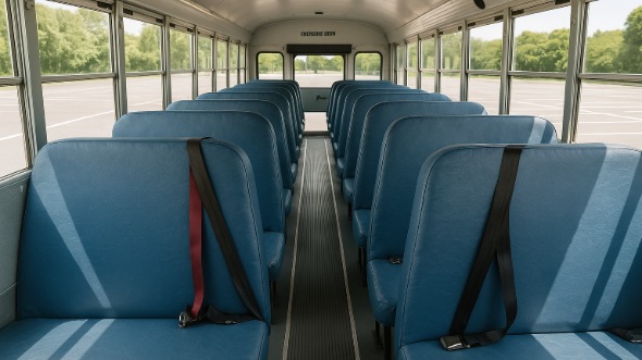 kenner school bus rental interior